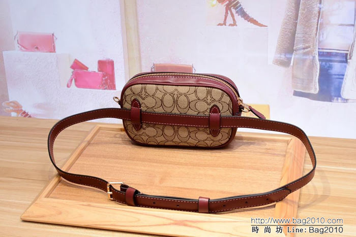 COACH蔻馳 38687 新款相機包 可做腰包 斜挎包  Chz1424